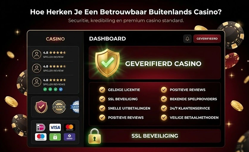 Hoe Herken Je Een Betrouwbaar Buitenlands Casino?