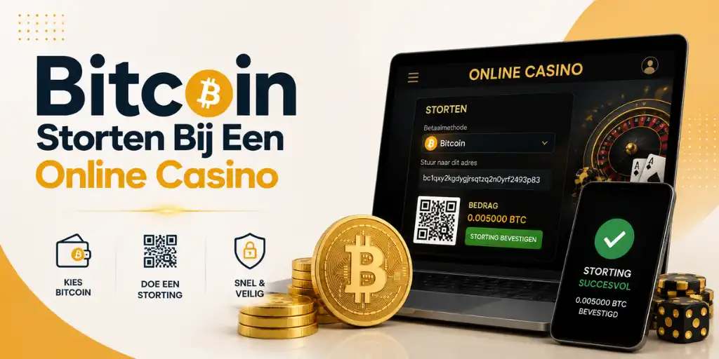 Bitcoin Storten Bij Een Online Casino