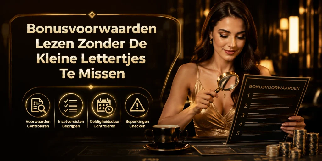 Bonusvoorwaarden Lezen Zonder De Kleine Lettertjes Te Missen