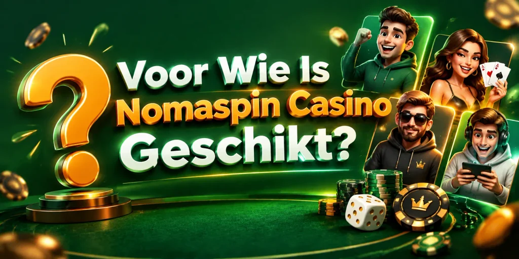 Voor Wie Is Nomaspin Casino Geschikt?
