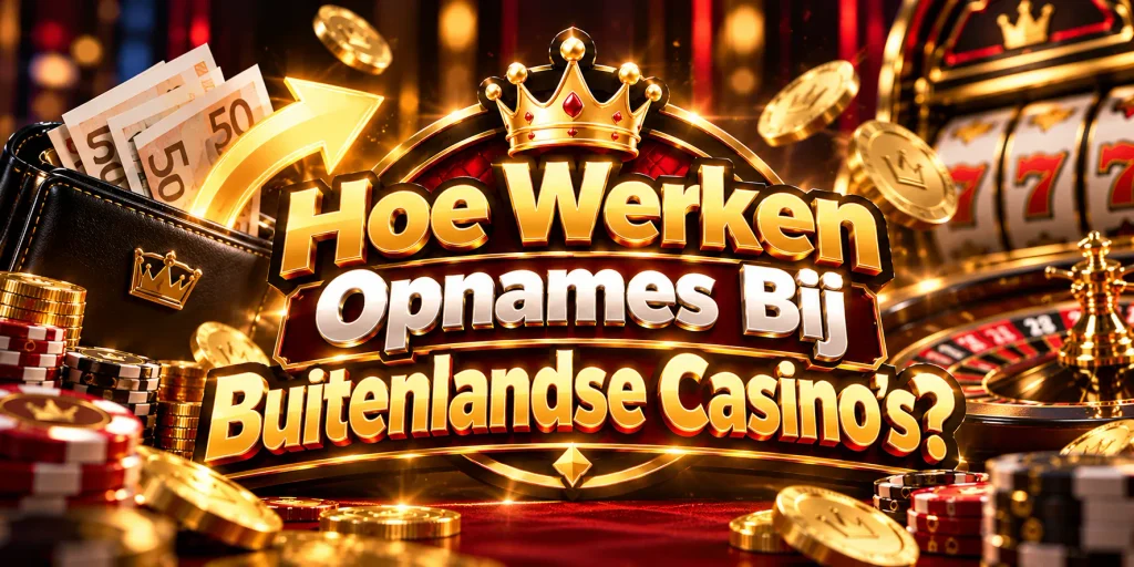 Hoe Werken Opnames Bij Buitenlandse Casino's?