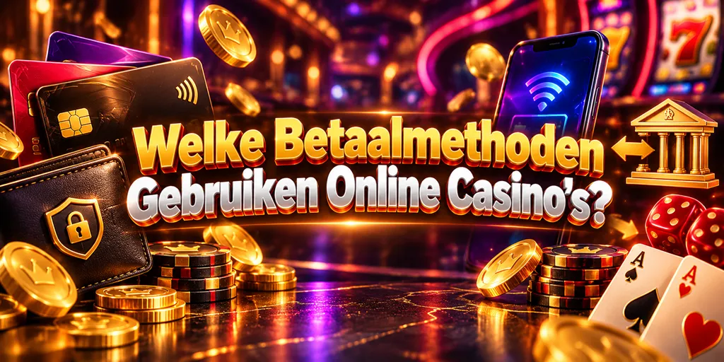 Welke Betaalmethoden Gebruiken Online Casino's?