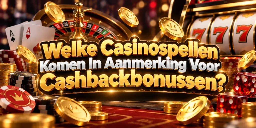 Welke Casinospellen Komen In Aanmerking Voor Cashbackbonussen?