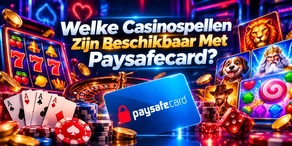 Welke Casinospellen Zijn Beschikbaar Met Paysafecard?