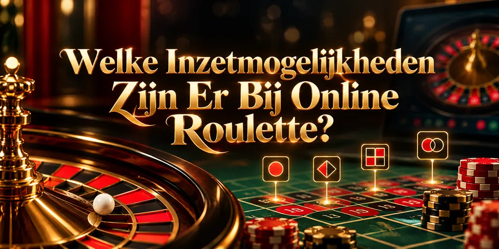 Welke Inzetmogelijkheden Zijn Er Bij Online Roulette?