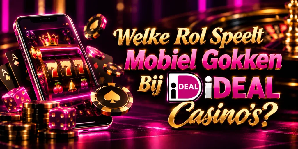 Welke Rol Speelt Mobiel Gokken Bij Ideal Casino's?