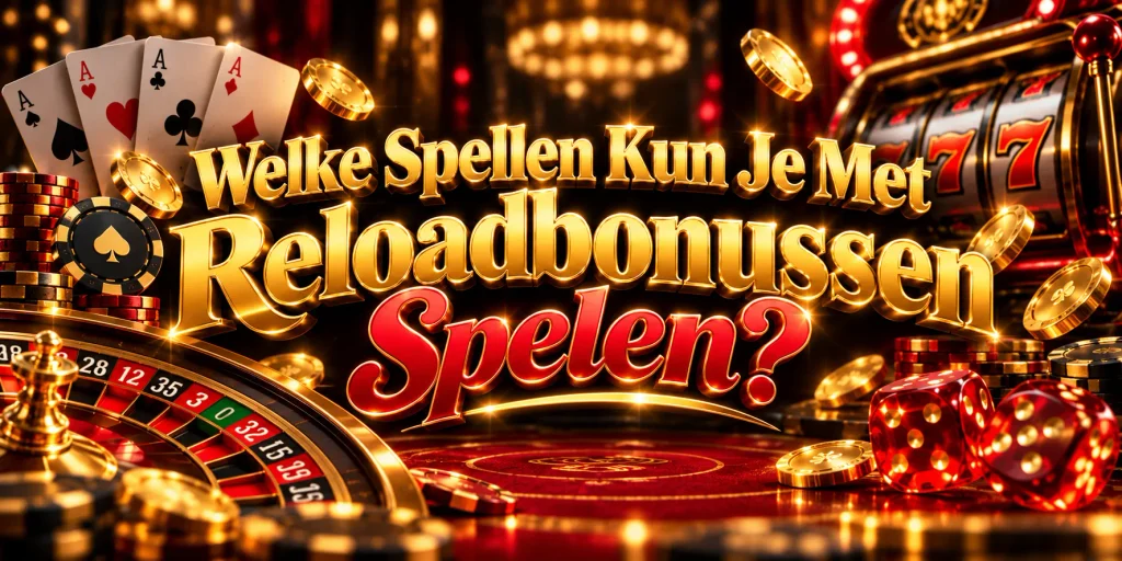 Welke Spellen Kun Je Met Reloadbonussen Spelen?