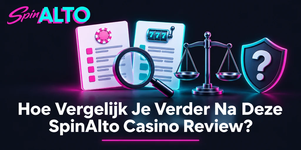 Hoe Vergelijk Je Verder Na Deze SpinAlto Casino Review?